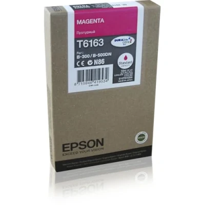 Image of Epson T6163 Magenta Genuine, Ink Cartridge DuraBrite Ultra