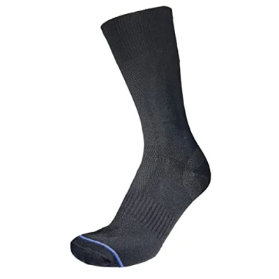 Image of Women&#039;s 1 Pair 1000 Mile Blister free Double Layer Liner Socks Black 6 8.5 Ladies