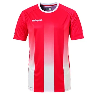 Image of Uhlsport Men Stripe Jersey Men&#039;s Training red/white, XXS