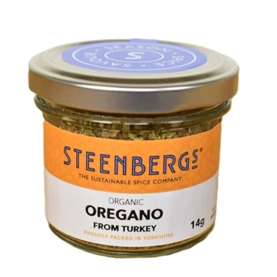 Image of Steenbergs Organic Oregano Dried Leaf Standard Jar 14g