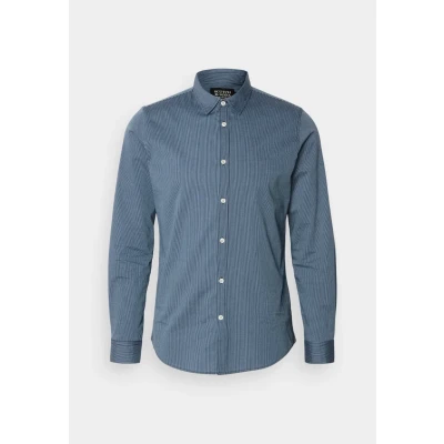 Image of Scotch &amp; Soda Seasonal Essentials Striped Shirt Formal shirt, Men&#039;s, Size: Medium, Night