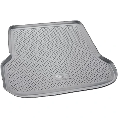 Image of Recambo Premium Rubber Boot Liner Suitable for Volvo V70 II, XC70 I, Cross Country 2000 2007 Perfect Fit with Edge Grey