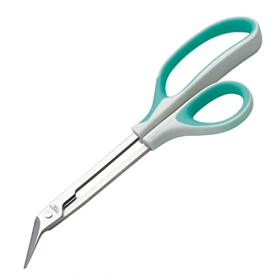 Image of PETA Easi Grip Long Reach Toe Nail Cutter, Ergonomic Soft Feel Loop Handle to Fit Comfortably in Your Hand, Extended Length for Extra Reach, Ideal Weak Hands, Elderly, Poor or Tremors