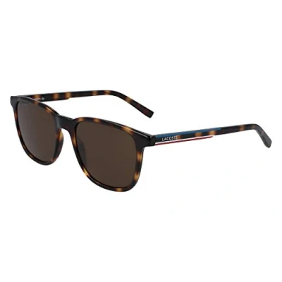 Image of LACOSTE 41564 214 HAVANA 53/19/145 MALE Sunglasses