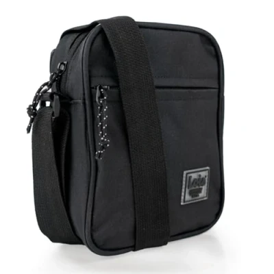 Image of Lois Man Bag Men&#039;s Shoulder Bags for Men Crossbody in Waterproof Material with Adjustable Strap Small Men. Mens Shoulder, Black