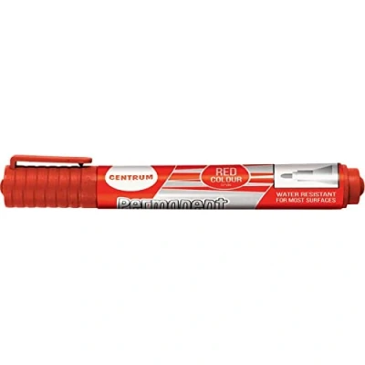 Image of Permanent Marker red Bullet tip Pack of 12 (80835) from JMS Photos