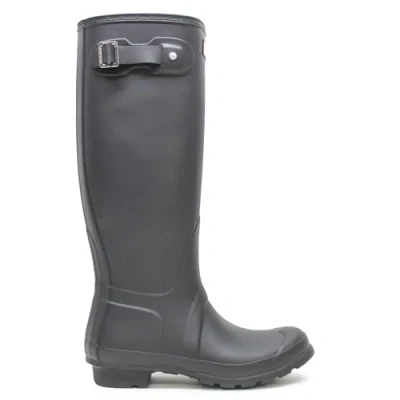 Image of HUNTER Women&#039;s Original Tall Rain Boots,Navy (Matte) Size 8
