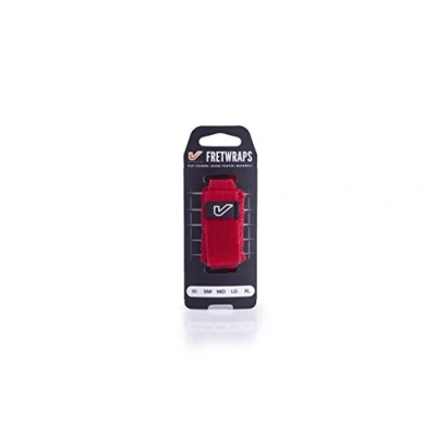 Image of Gruv Gear FretWraps HD &#039;Fire&#039; String Muter 1 Pack (Red, Medium) (FW 1PK RED MD)
