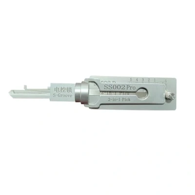 Image of Lock Pick and Decoder Tool for S Groove Door Lock, Professional Locksmith Tools, Fast Opener (SS002)
