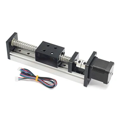 Image of Befenybay 150mm Length Travel Linear Stage Actuator with Square Rails Ballscrew SFU1605 NEMA17 Stepper Motor for DIY CNC Router Parts X Y Z Axis