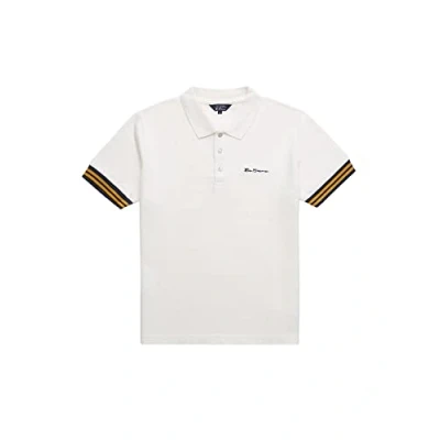 Image of Ben Sherman Snow White Polo Shirt