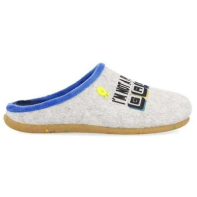 Image of HOT POTATOES GLANEGG, Slipper Men&#039;s, Gris