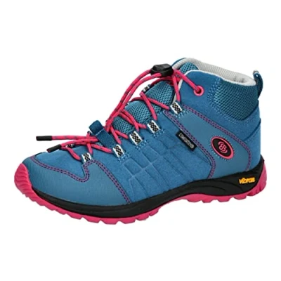Image of Brütting Chardon High Cross Running Shoes, Turquoise Pink, 6 UK