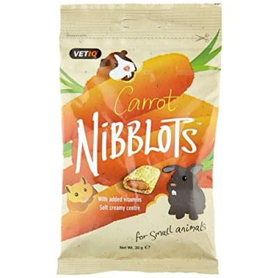 Image of Vet IQ Nibblots Carrot Treats for Small Animal, 30 g