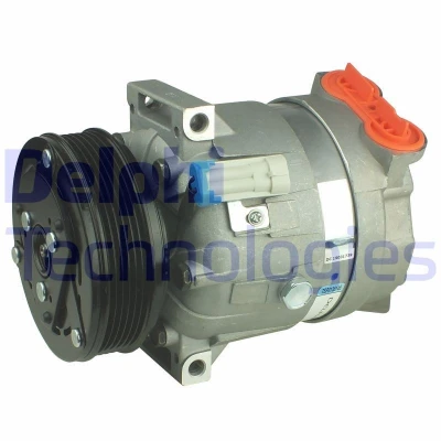 Image of 24427899, 25186459, 25186549, 25186551, R1580018 AC compressor DELPHI TSP0155145 V5 PAG 150 with oil VAUXHALL: Vectra Mk1 CC