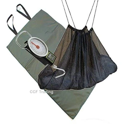 Image of LANDING MAT FISHING SCALES 50lb &amp; SLING CARP TACKLE UNHOOKING