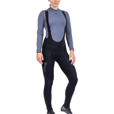 Image of Alé Cycling Women&#039;s Solid Essential Bib Tights, Black, M