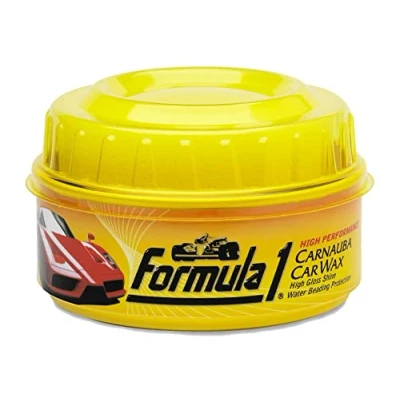 Image of Formula 1 Carnauba Car Wax Paste Micro Polishing for Cars Removes Scratches &amp; Haze, Revealing Rich Paint Color Long Lasting High Gloss Shine, Safe Clear Coats with Sponge Applicator