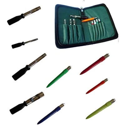 Image of Bread &amp; Meat Punch Set in full zip wallet, ideal carp bait preperation