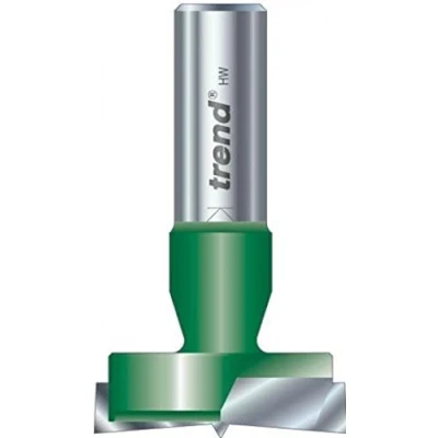 Image of Trend CraftPro Dowel Drill Router Cutter Bit, 1/2 Inch Shank, 35mm Cut Diameter, Tungsten Carbide Tipped, C250X1/2TC