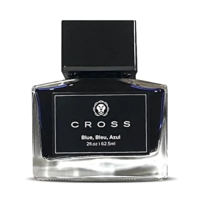 Image of A. T. Cross Ink for Fountain Pen Glass Bottle Ink, 62.5 ml, Blue