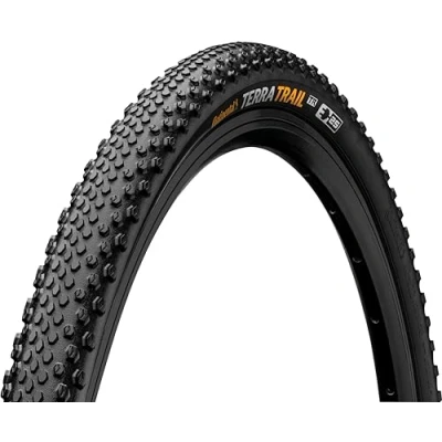 Image of Continental Unisex&#039;s Terra Speed Protection Cycle Tyre, Black, 700 x 40c