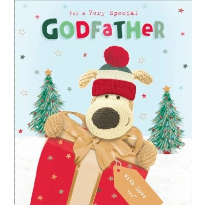 Image of Boofle for A Very Special Godfather Christmas Greeting Card Cute Xmas Cards 742388