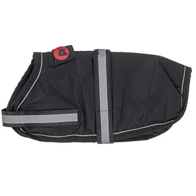 Image of Petface Super Soft Waterproof Dog Coat, 35 cm, Black