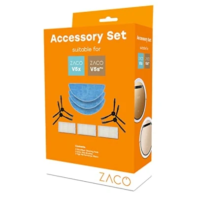 Image of ZACO 501922, Original Accessory Suitable incl. Filters and Side Brushes, Spare Parts, Set: V5sPro / V5x