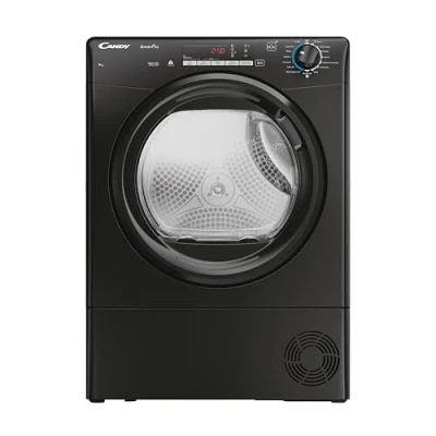 Image of Candy CROE C9TBEB 80 Condenser Tumble Dryer, 9kg load, Black