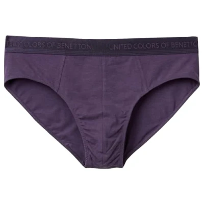 Image of United Colors of Benetton Men&#039;s Slip 3XKP2S00F Base Layer, Viola, M