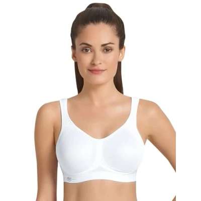 Image of Anita Women&#039;s Non Wired Sports Bra Air Control 5533 White 34a