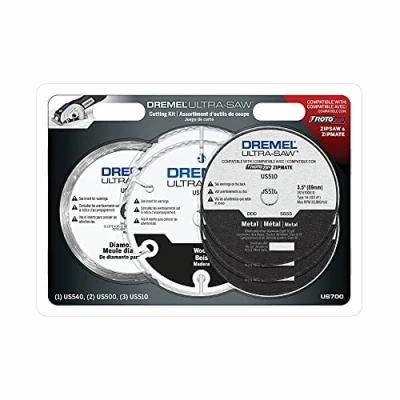 Image of Dremel US700 Ultra Saw 6 Piece Cutting Wheel Kit, White
