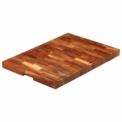 Image of vidaXL Chopping Board 60x42x4 cm Solid Wood Acacia