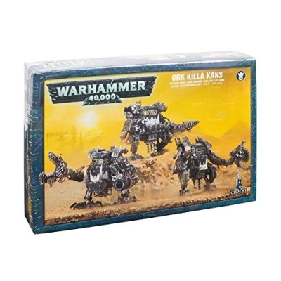 Image of Games Workshop 99120103024&quot; Warhammer 40,000&quot; Ork Killa Kans Action Figure, Black