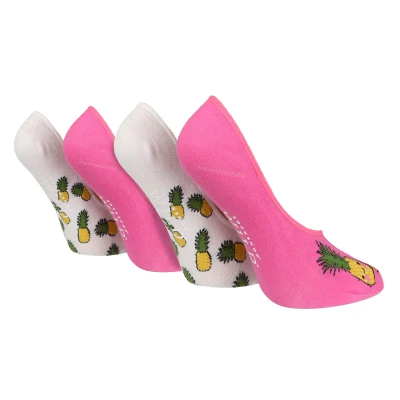 Image of Wildfeet Womens 4 Pack Ladies No Show Socks