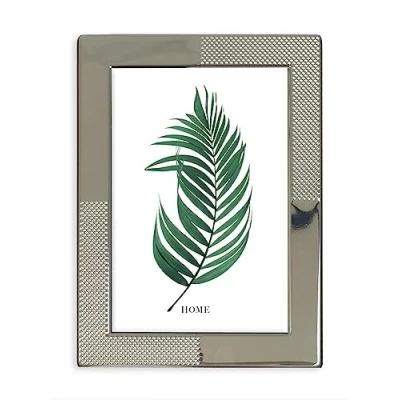 Image of Inov8 Framing Tarnish Resistant Silver Plated Picture Frame Corner Pin Dot Design for 7x5 Inch (18x12cm) Photo