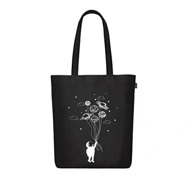 Image of Eco Right Aesthetic Canvas Tote Bag for Women: Spacious, Zippered Closure, Reusable, Ideal Beach, Shopping, Travel, School, Groceries Cute &amp; Friendly Gift Girls, Teachers, Mothers