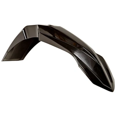 Image of Polisport Yamaha Front Fender YZ 125 250 2015 2021 YZF 2010 2018 450 10 2017 WRF 15 19 12 18, Black Motocross4u