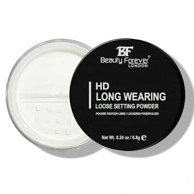 Image of Beauty Forever HD Long Wearing Loose Setting Powder, Silky &amp; weightless, 6.8gms (01 Translucent White)