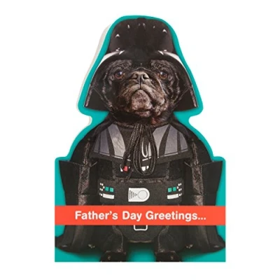 Image of Hallmark Star Wars Father&#039;s Day Card &quot;Bark Side&quot; Medium