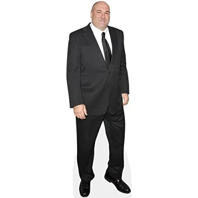 Image of James Gandolfini (Black Suit) Life Size Cutout