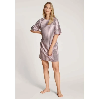 Image of CALIDA Women&#039;s Favourites Dreams Nightgown, Opaque, Rose Bud, 36 38