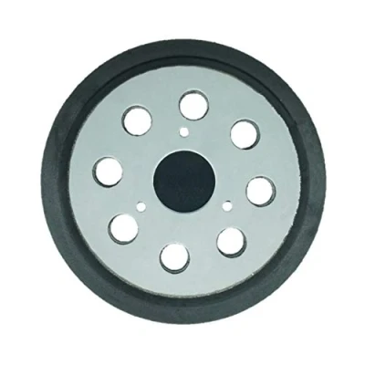 Image of 1 x SabreCut OSSCPD421MH 125mm Medium Hard 8 Hole Random Orbital Sander Hook &amp; Loop Backing Pad Compatible with DeWalt DT3600 DW421 DW423 D26453 D26451