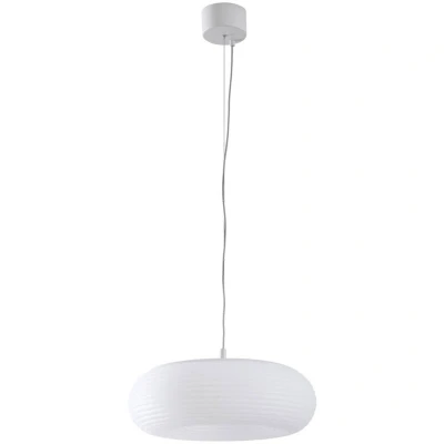 Image of Lucande Smart LED pendant light Bolti, white, RGBW, CCT, Tuya