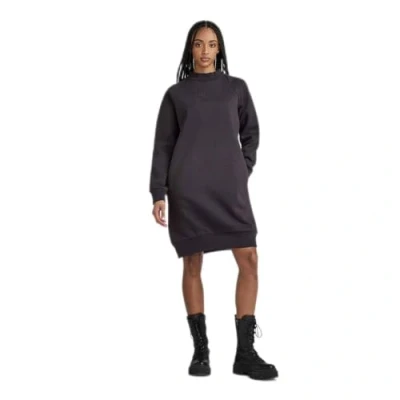 Image of G Star Women&#039;s Mock Raglan Sweat Dress, Grey (shadow D23917 D425 992), S