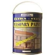 Image of Bedec BEDE2MB1864 Extra Flex Elastomeric Water Based Quick Drying Smooth Masonry Paint Cream 5 Litres