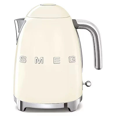 Image of Smeg KLF03CRUK 50s Style Kettle Cream