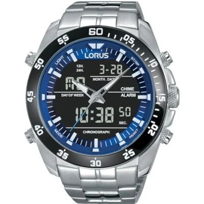 Image of Lorus Men&#039;s Analogue Digital Quartz Watch RW629AX5