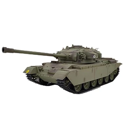 Image of BAUBAUPLAY 1/16 Scale Remote Control RC Tank, British Centurion MK5 Main Battle Tank Model 2.4Ghz Radio Controlled Military Toy with Lights&amp;Sounds